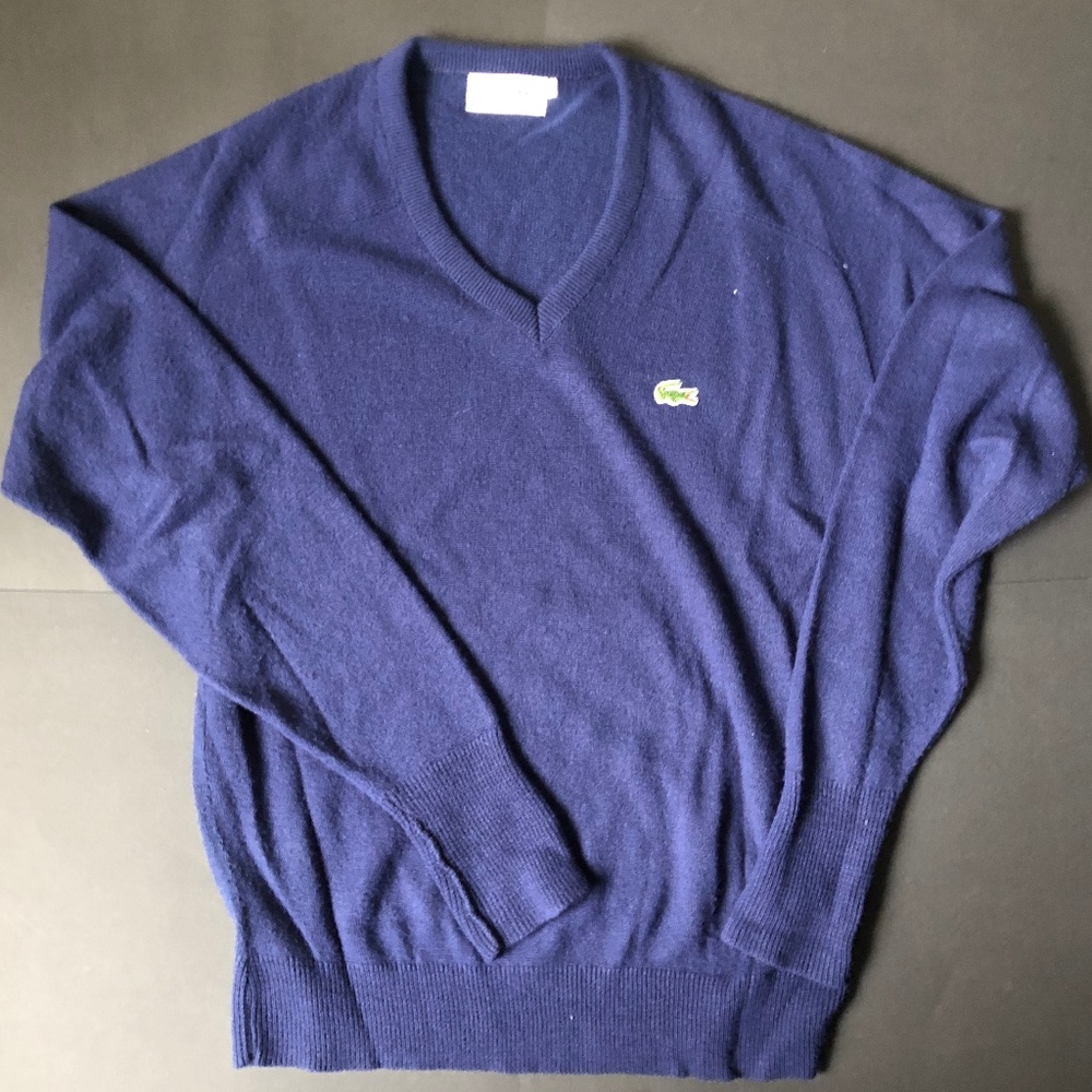 Vintage 80s Izod Lacoste Full Sleeve Sweater